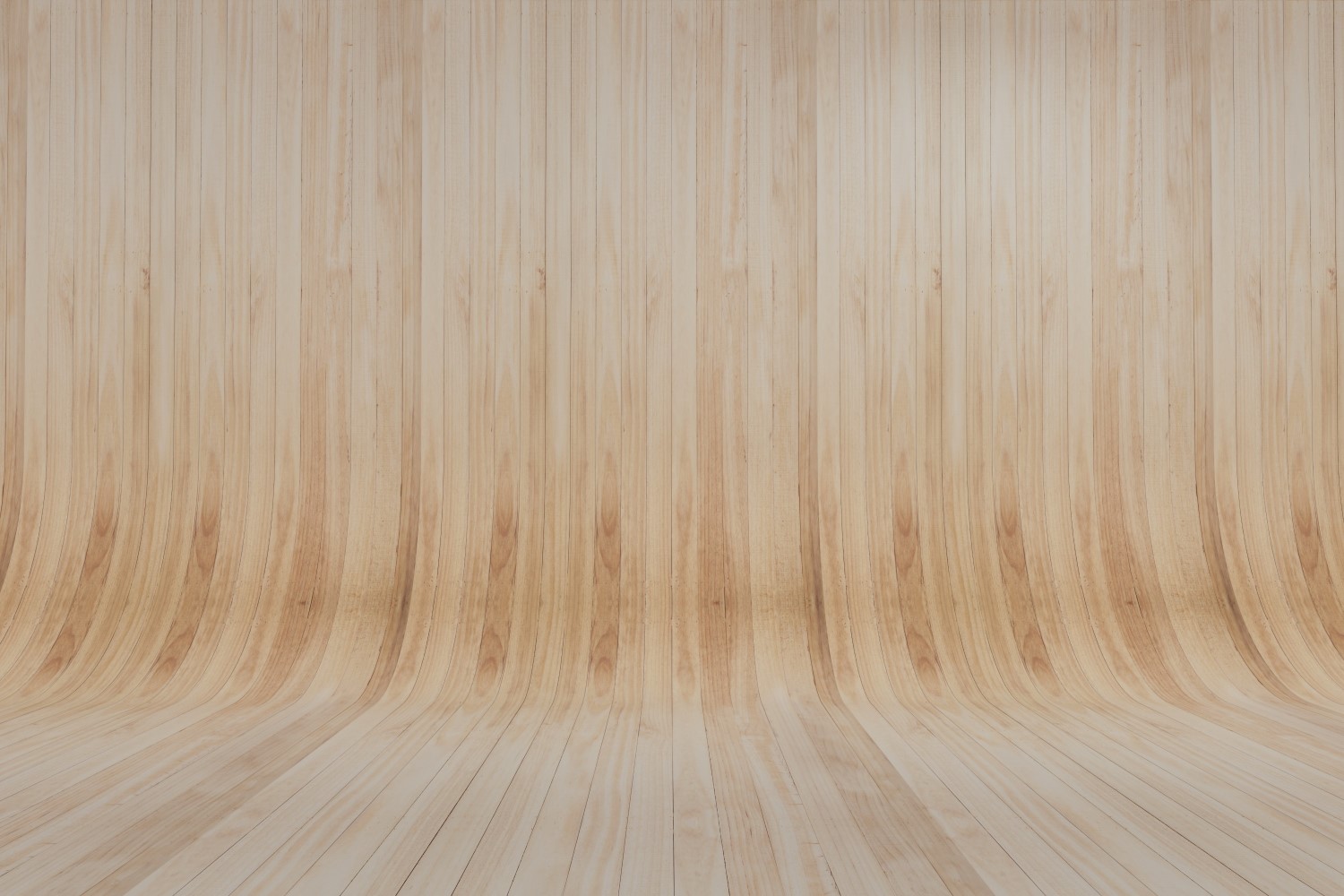 Curved brown Color Wood Parquet background