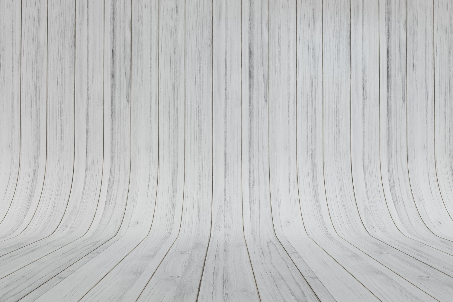 Curved Grey Wood Parquet background.