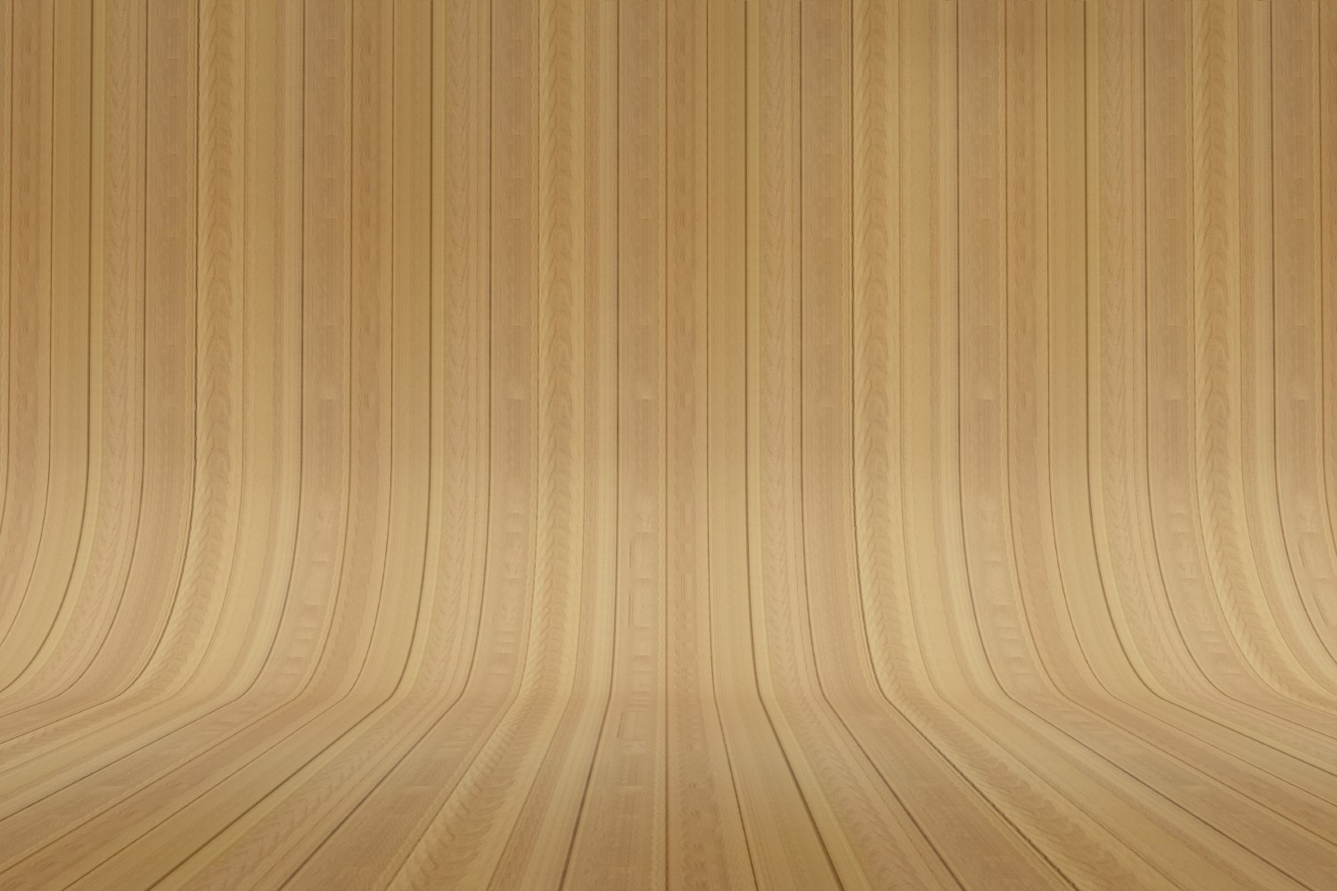 Curved golden Wood Parquet background