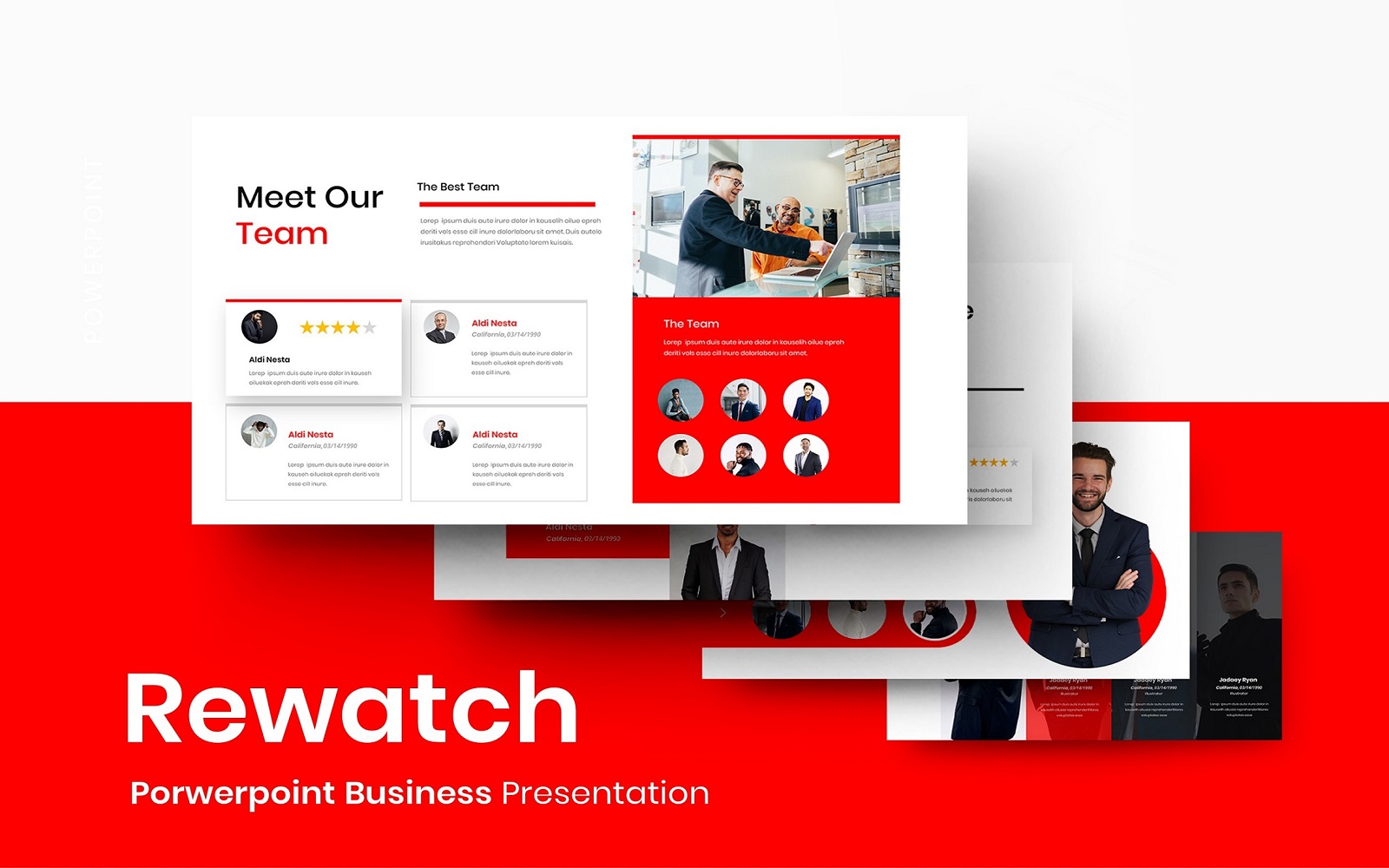 Rewatch – Busines PowerPoint Template