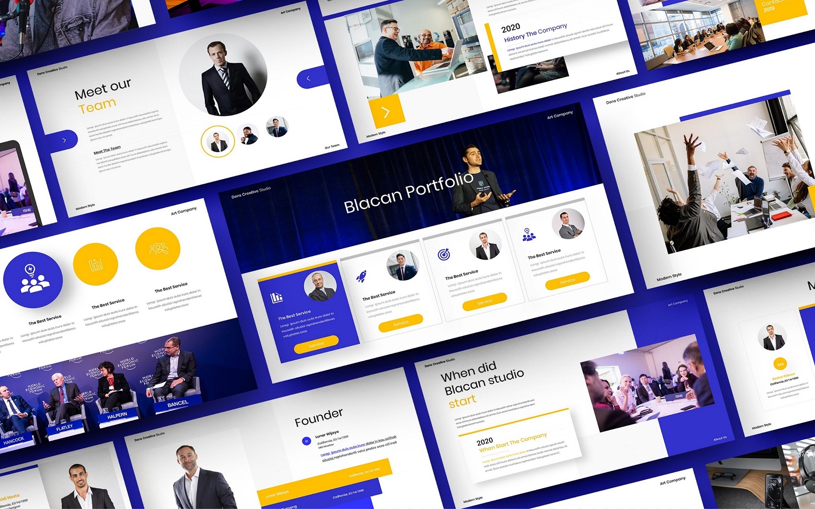 Blacan – Business Keynote Template