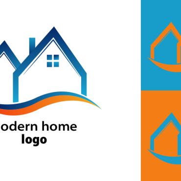 <a class=ContentLinkGreen href=/fr/logo-templates.html>Logo Templates</a></font> maison moderne 299294