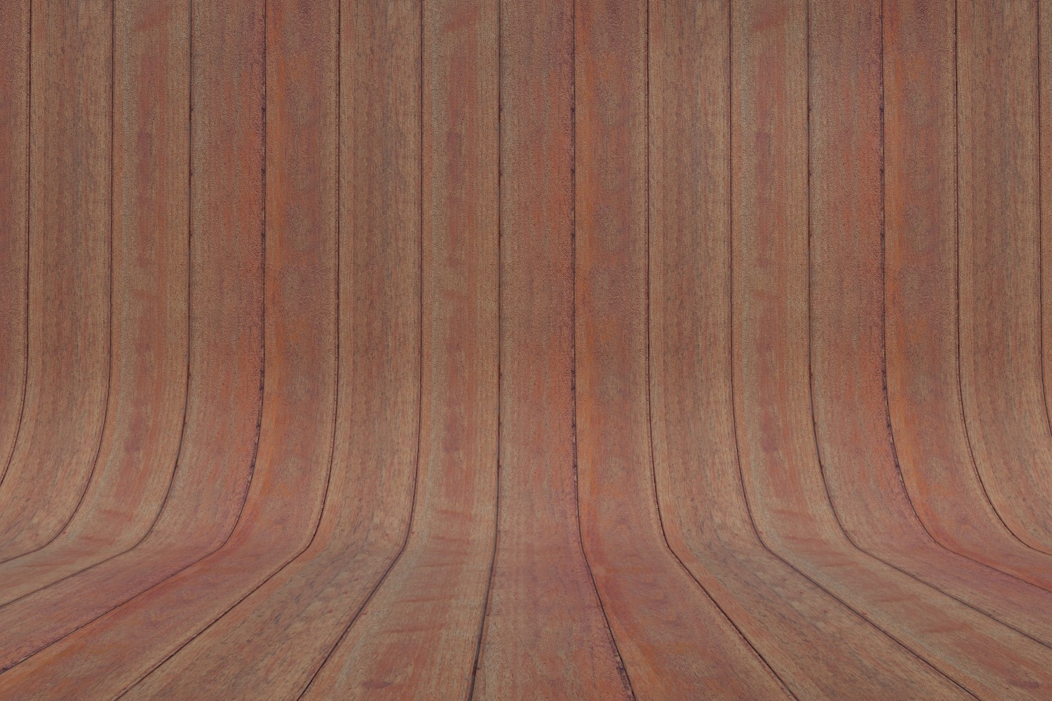 Curved red and brown Wood Parquet background