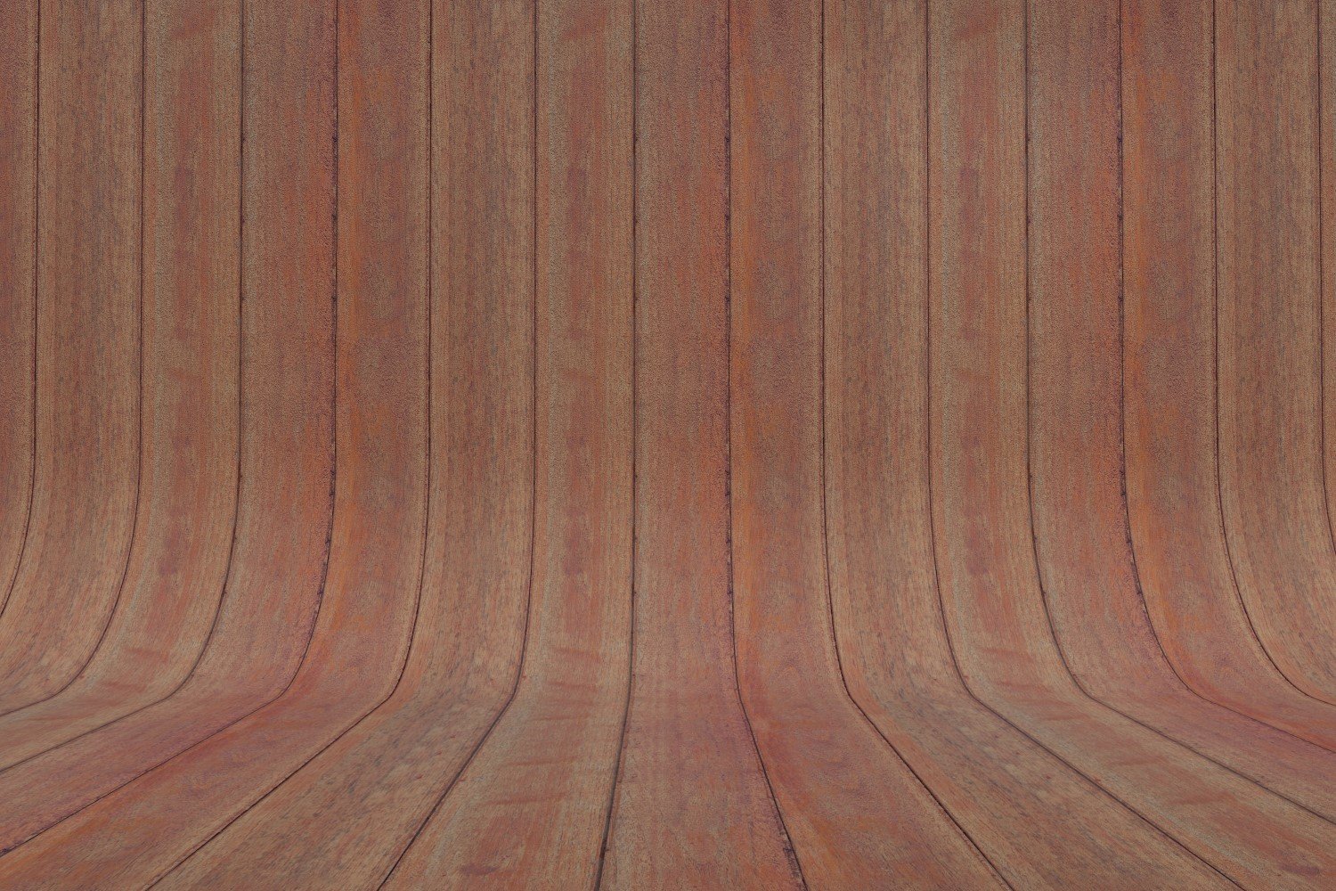 Curved red and brown Wood Parquet background