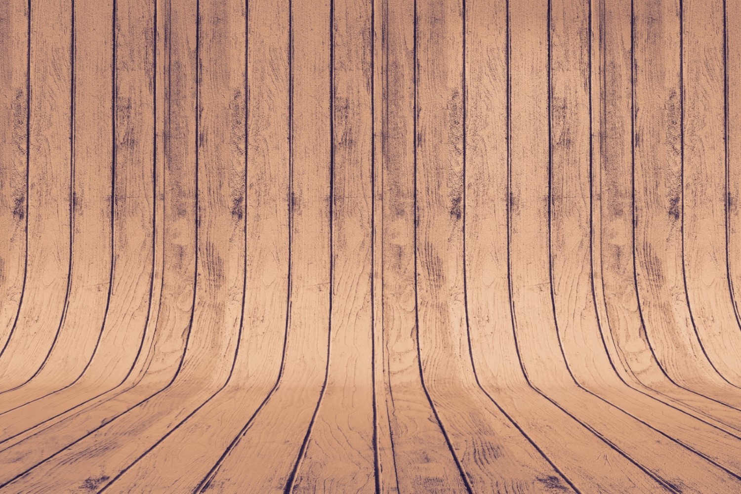 Curved Cider Orange Wood Parquet background