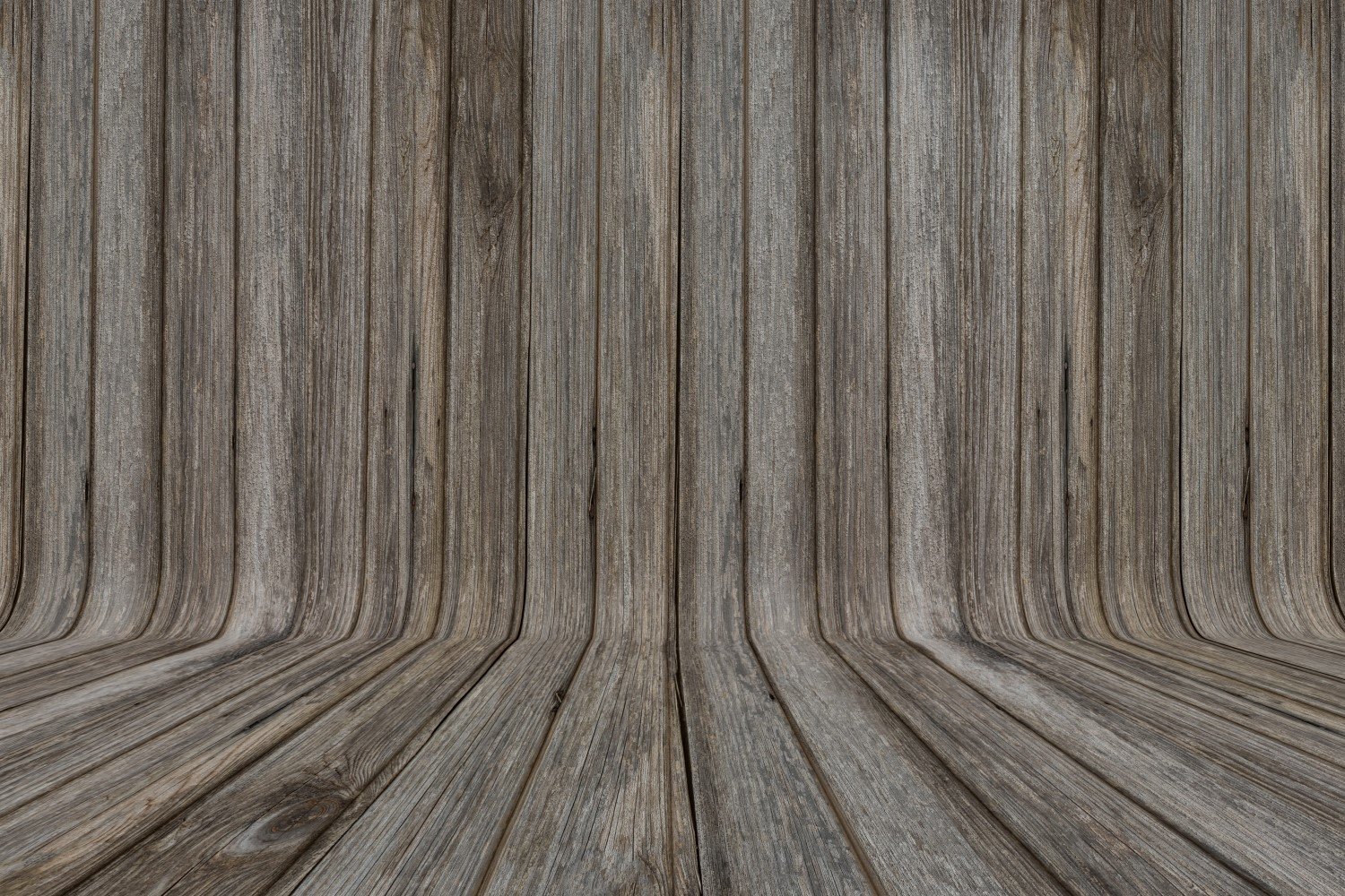 Curved Grunge  Wood Parquet background .