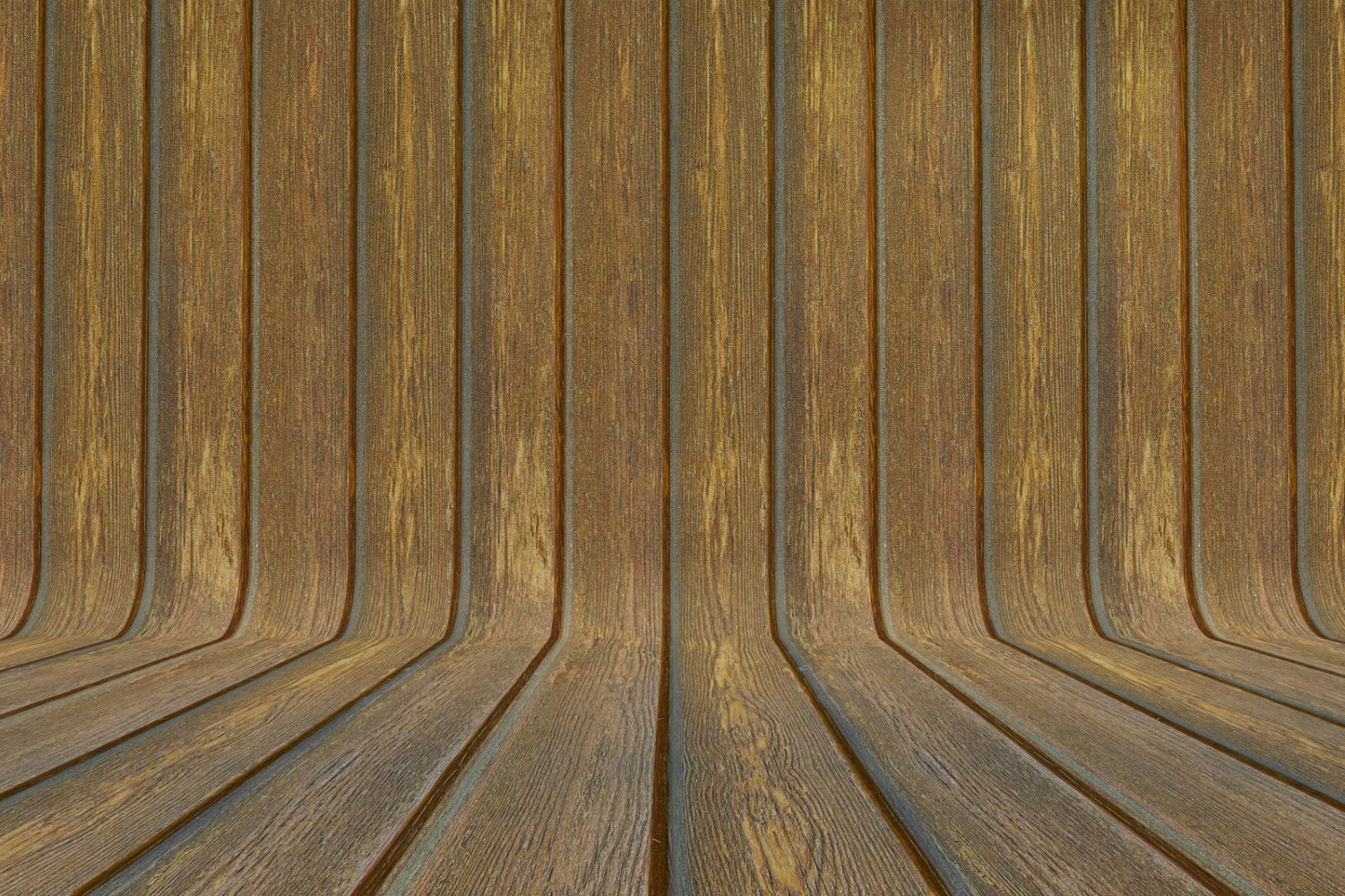 Curved Bronze Color Wood Parquet background