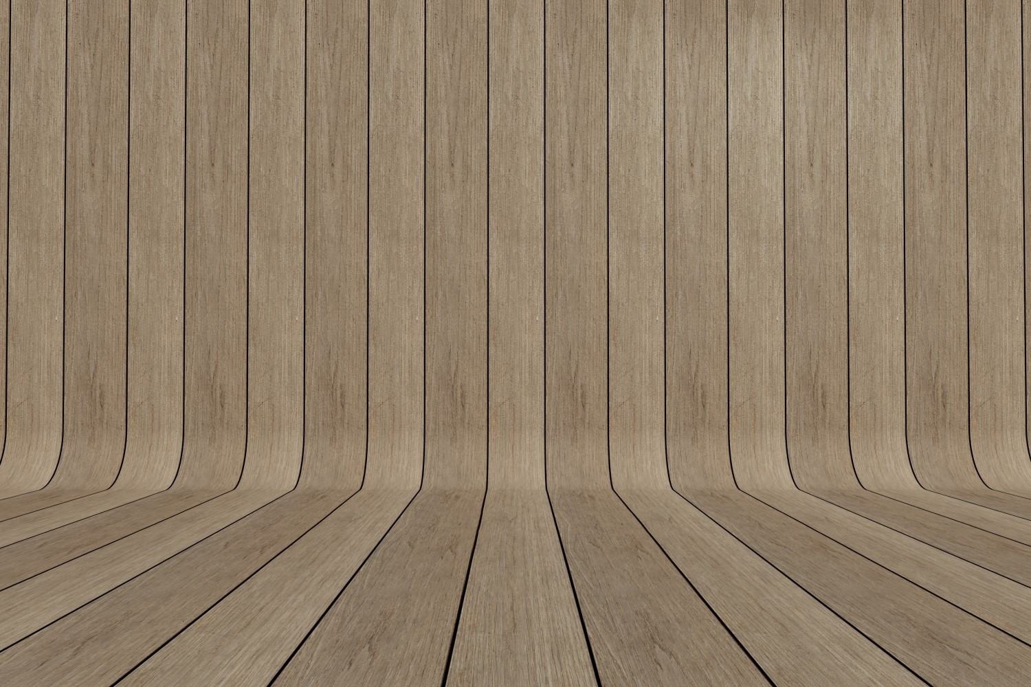 Curved Tan Color Wood Parquet background