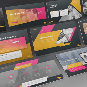 Business Clean Keynote Templates 299395