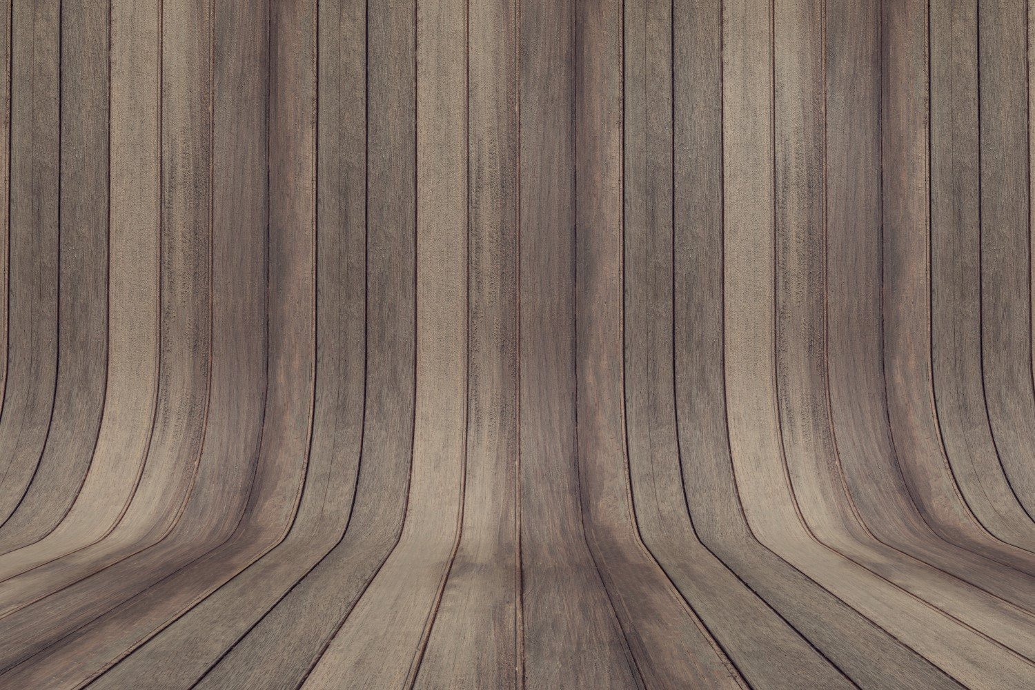 Curved Tan And Dimgrey Color Wood Parquet background