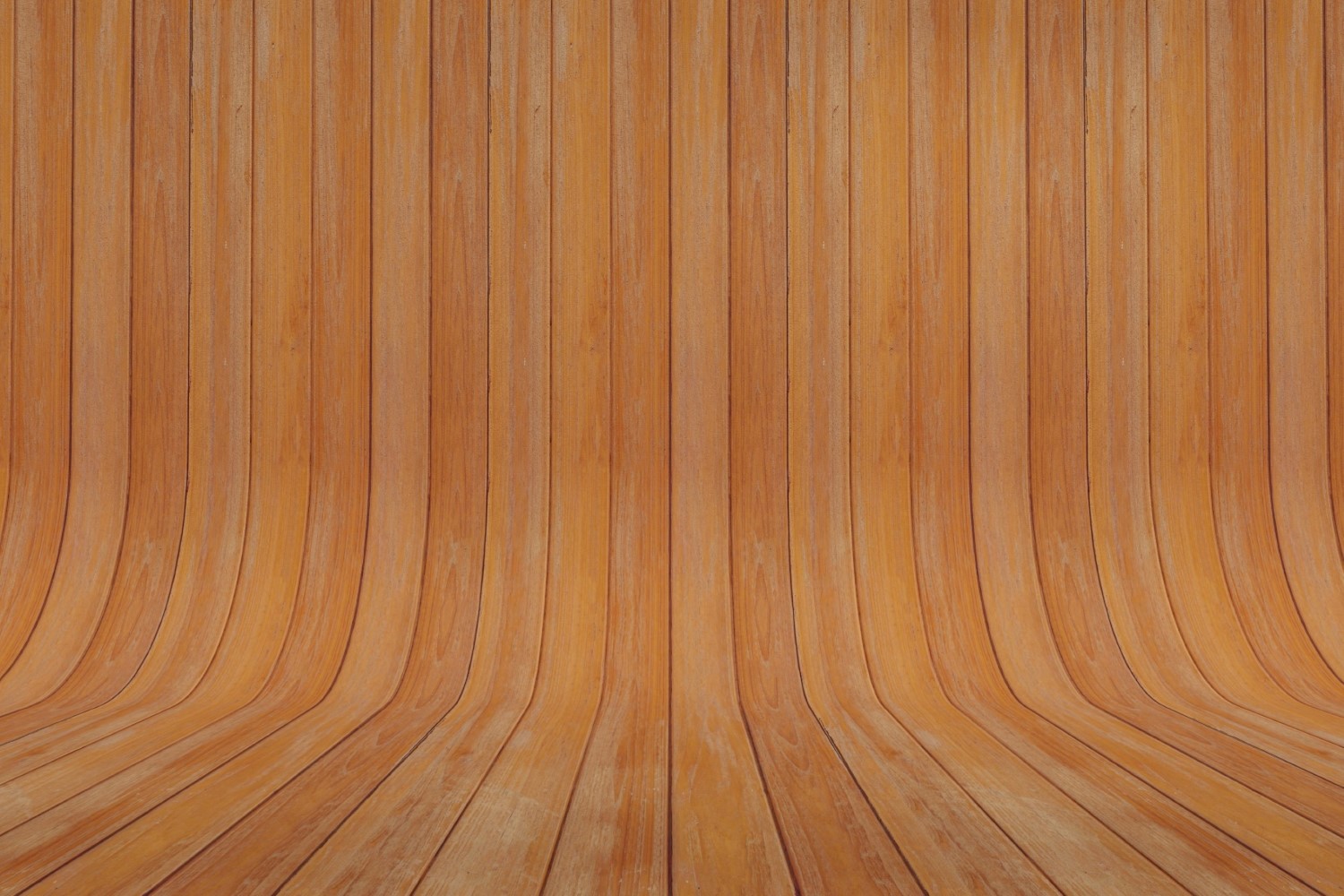 Curved Sienna And Sandybrown Color Wood Parquet background