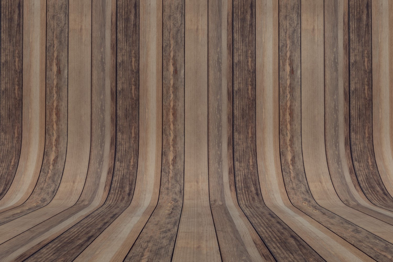 Curved Saddlebrown And Sienna Color Wood Parquet background