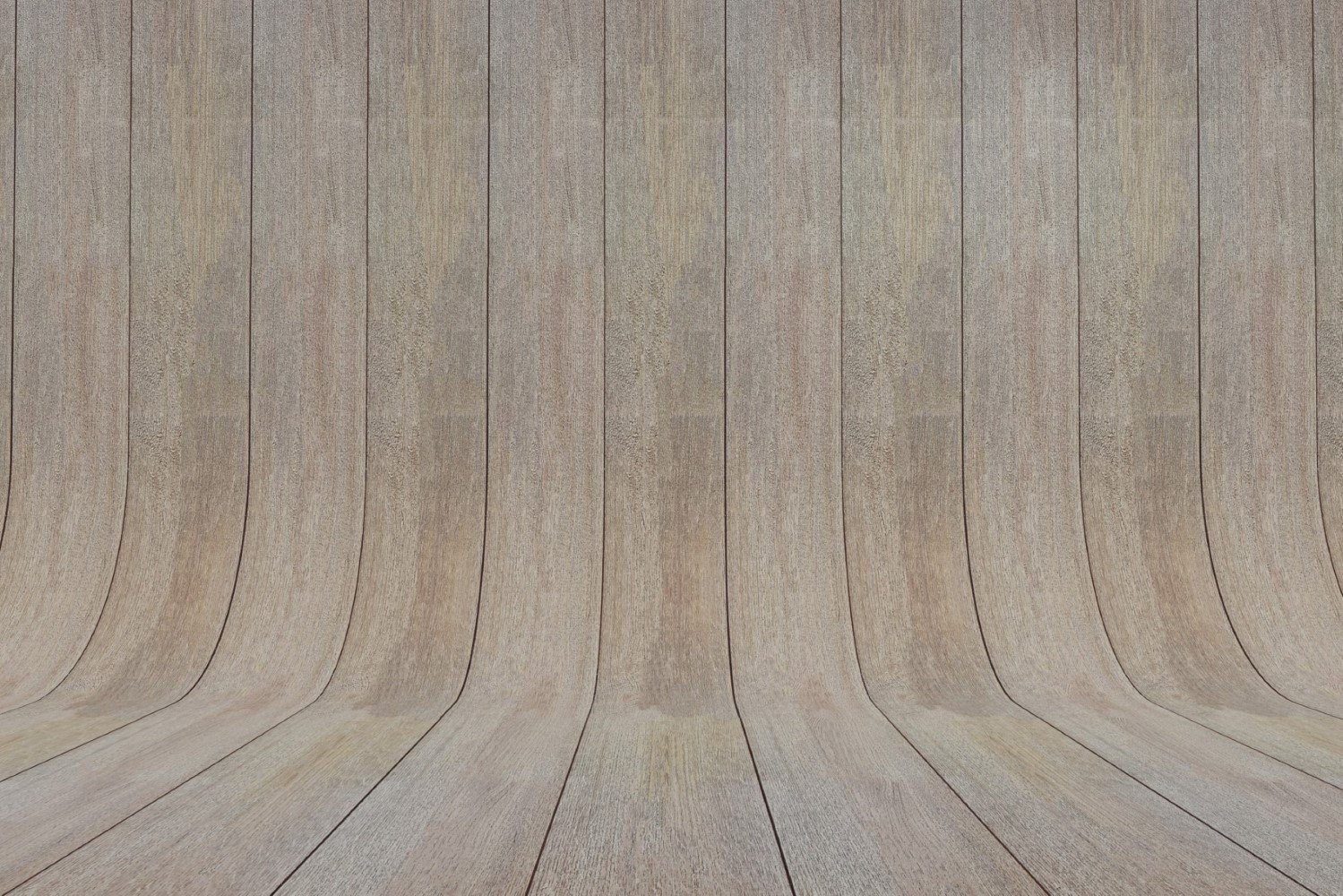 Curved Whit And Light Brown Color Wood Parquet background