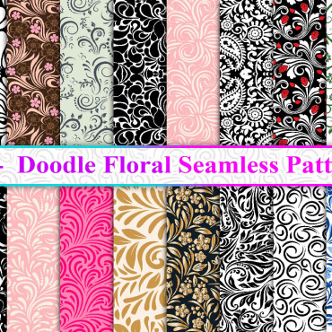 Floral Seamless Patterns 299499