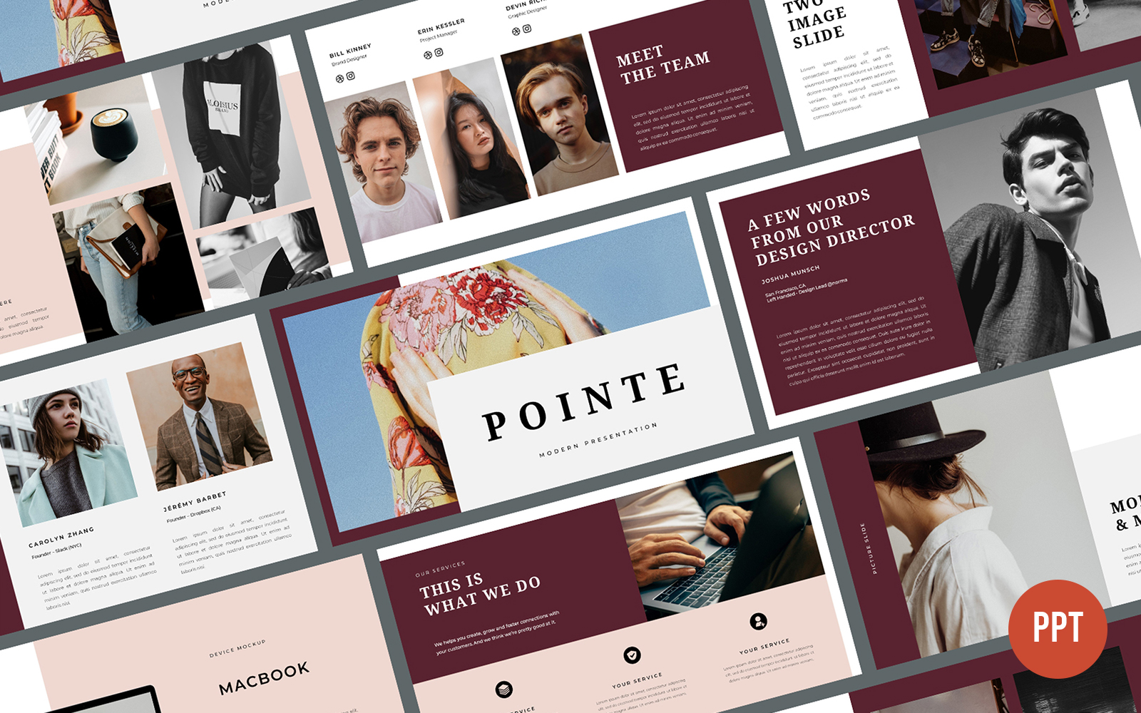 Pointe PowerPoint Template