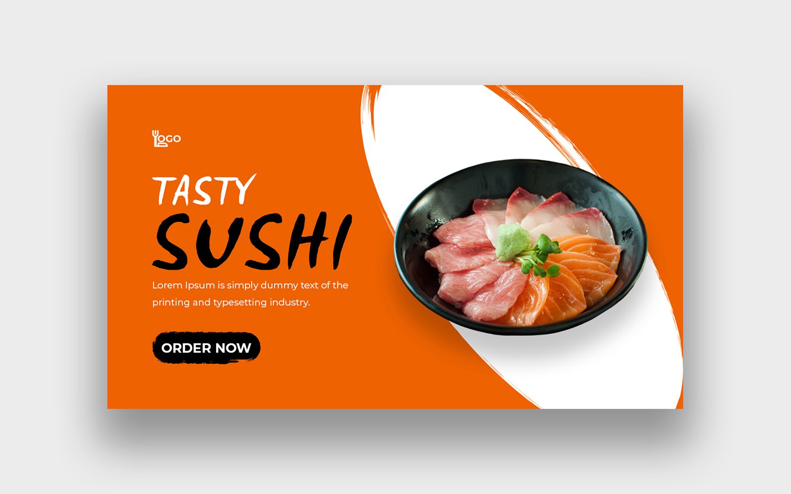 Tasty Food Sushi YouTube Thumbnail