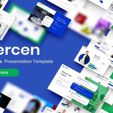 Business Clean Keynote Templates 299638