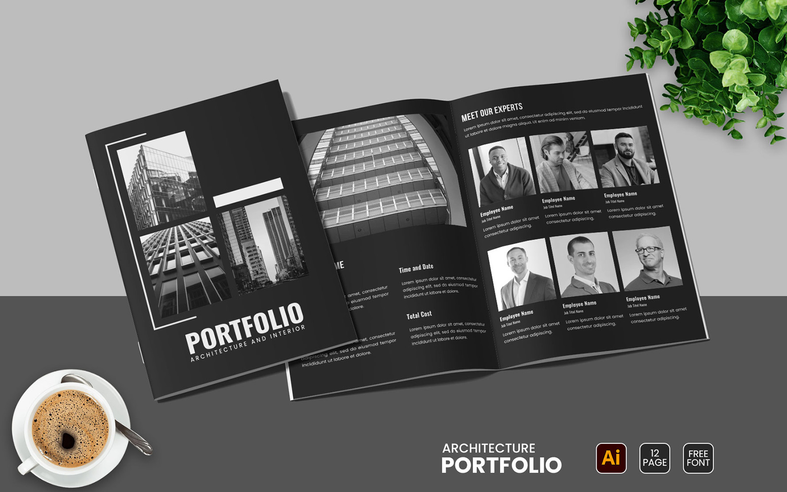 Architecture Portfolio and Interior Portfolio Template