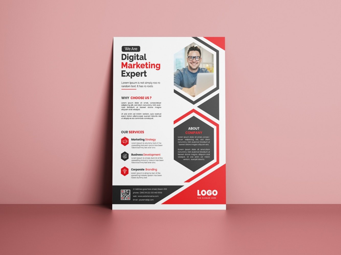 New Corporate Flyer Design Template