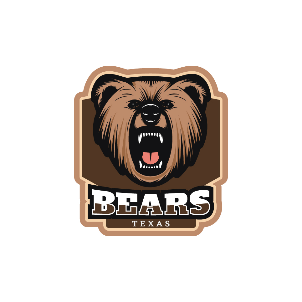 Bear Logo Template For Gamer