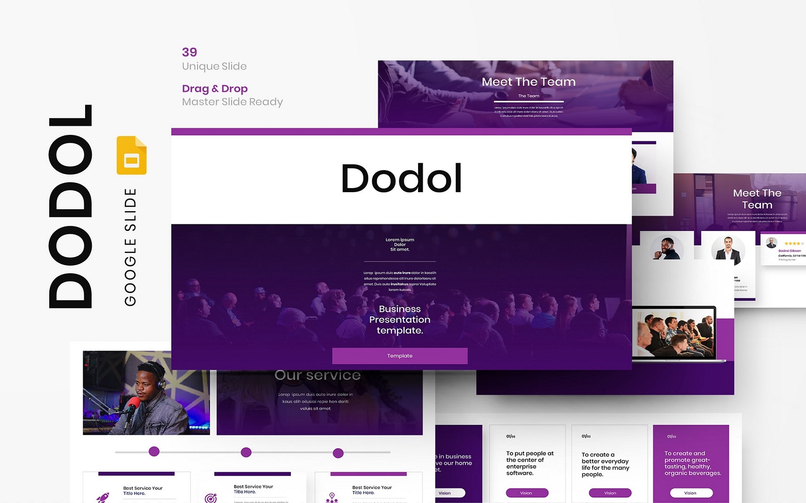 Dodol - Business Google Slide Template