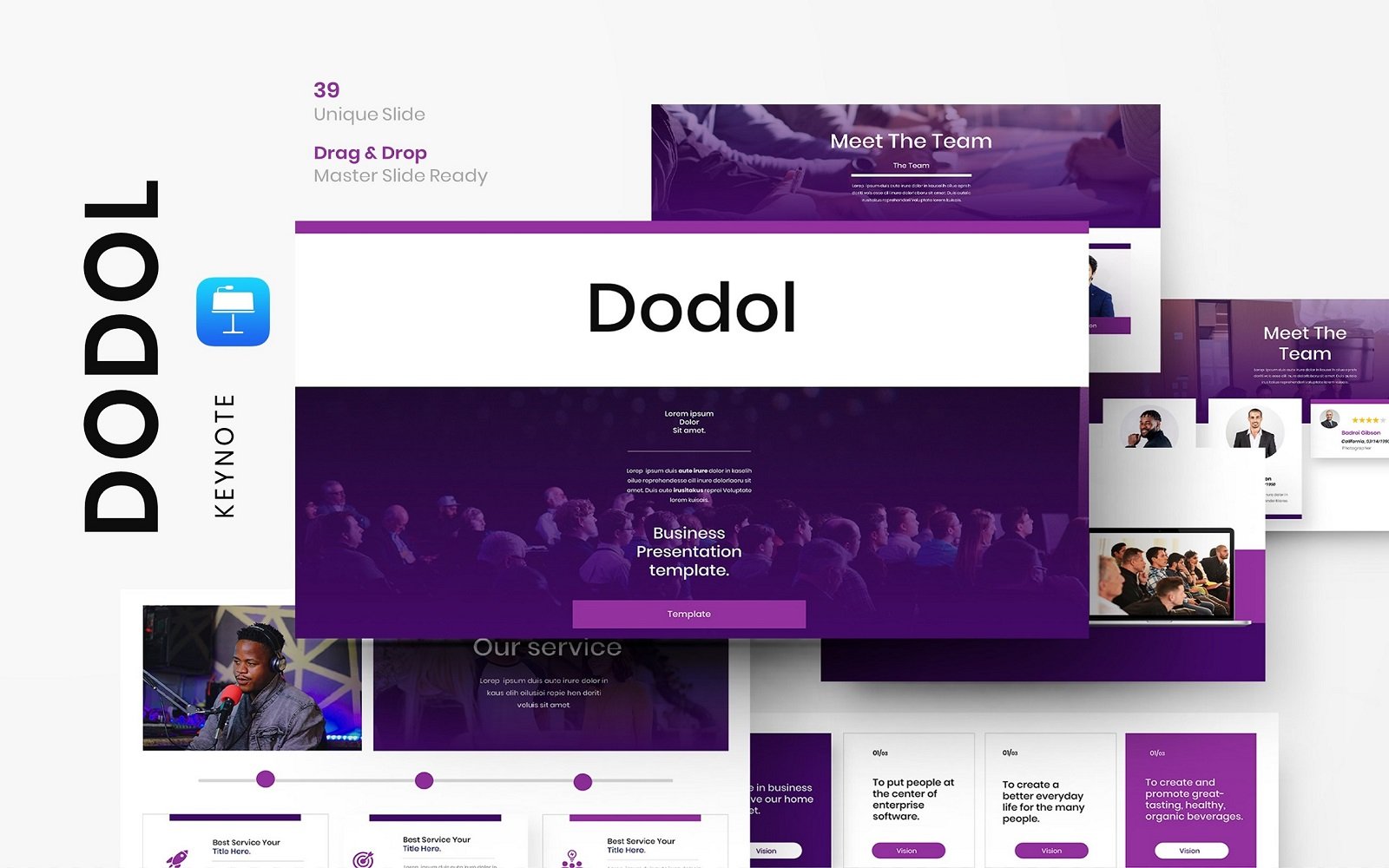 Dodol – Business Keynote Template