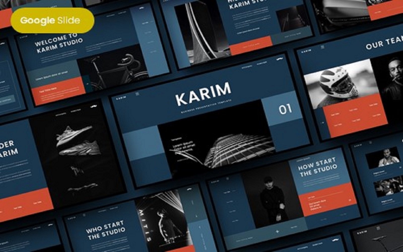 Karim - Busines Google Slide Template