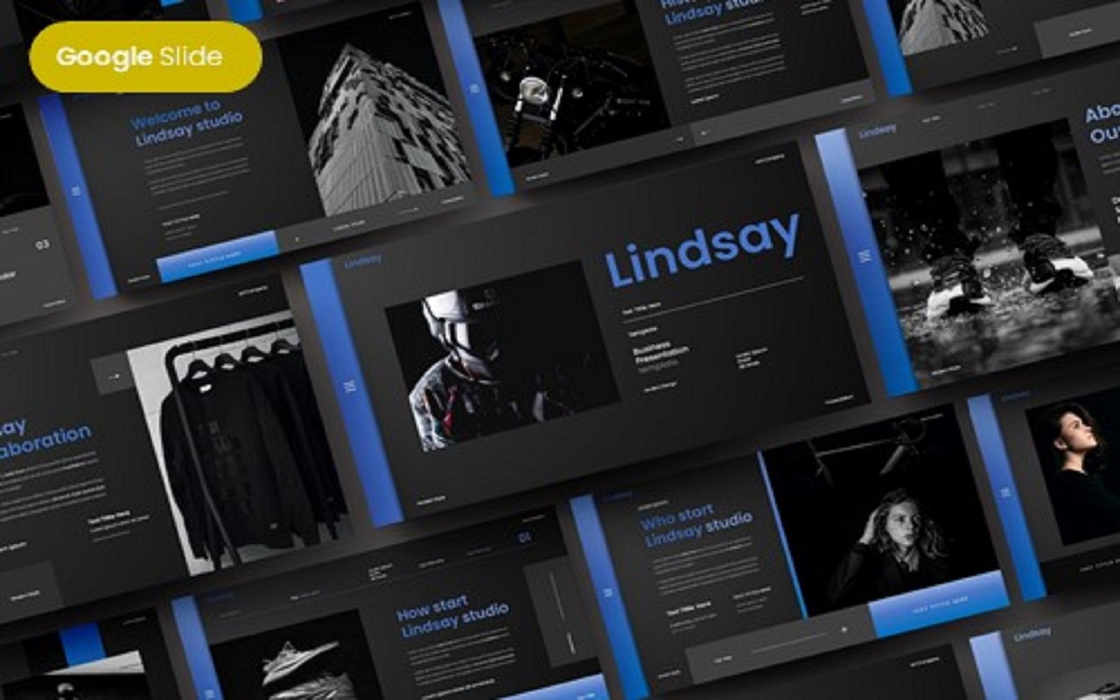 Lindsay - Business Google Slide Template