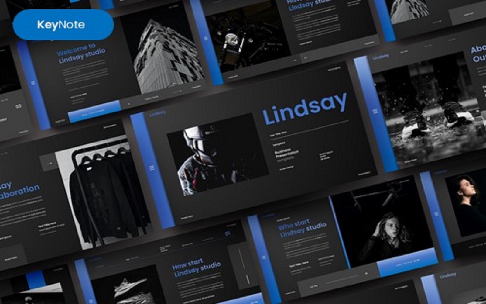 Lindsay – Business Keynote Template