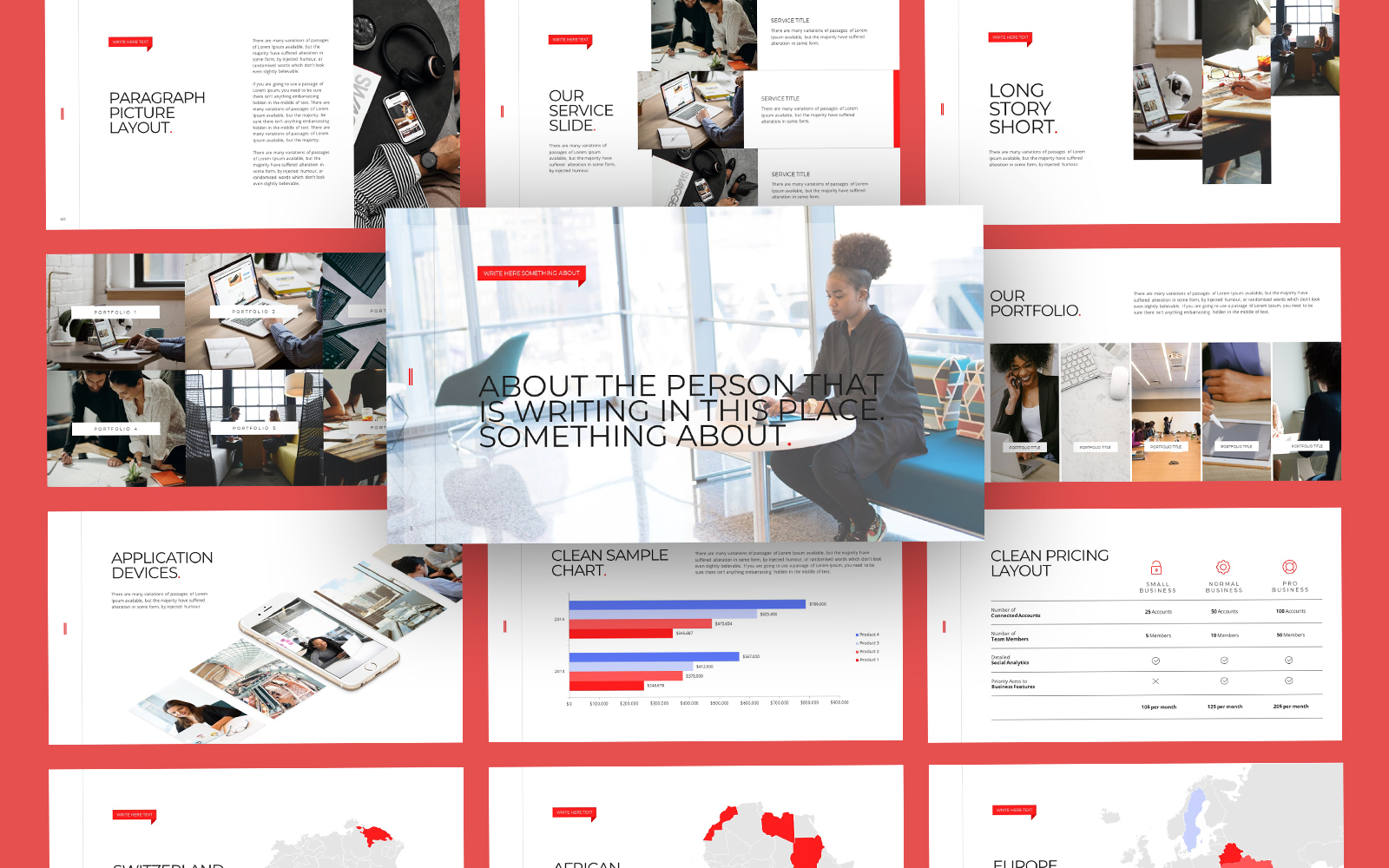 Balance Clean Business Keynote Template