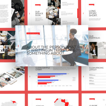 Business Clean PowerPoint Templates 300142