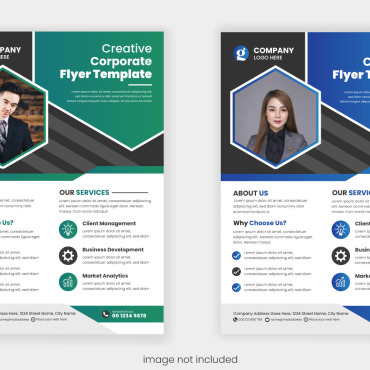 Flyer Conference Illustrations Templates 300177