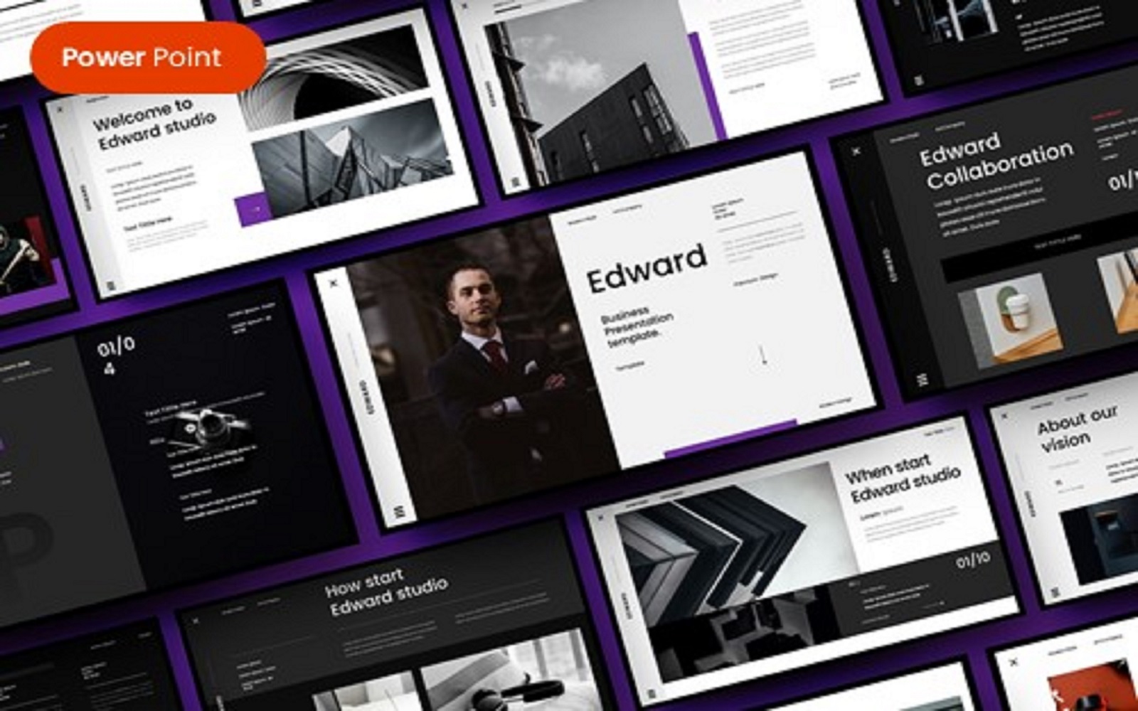 Edward – Busines PowerPoint Template