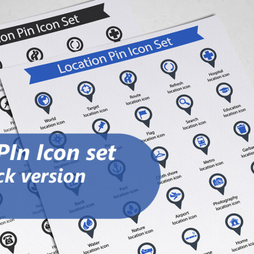 Pin Map Icon Sets 300234