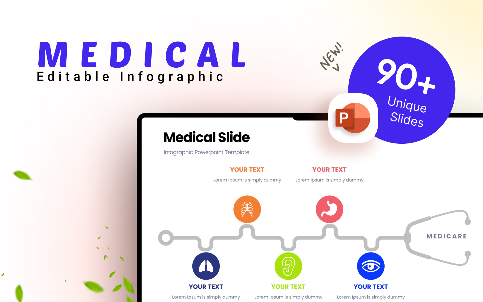 Medical Business Infographic Presentation Template