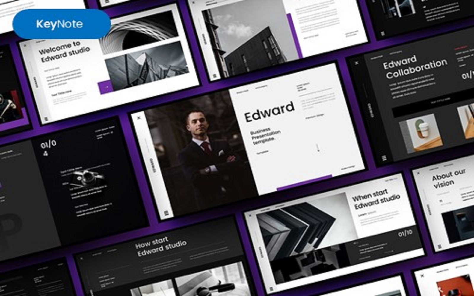 Edward – Busines Keynote Template