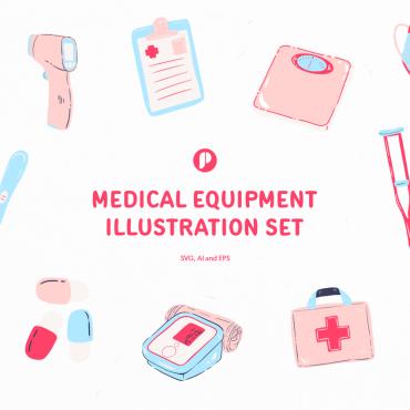 Illustration Set Illustrations Templates 300327