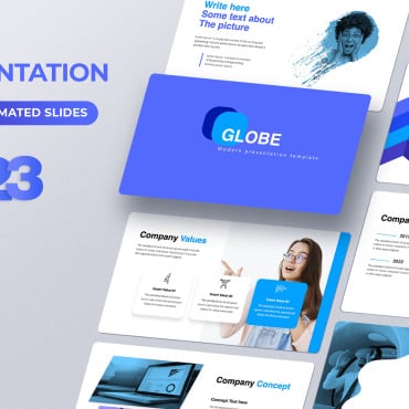 Template Presentation PowerPoint Templates 300518