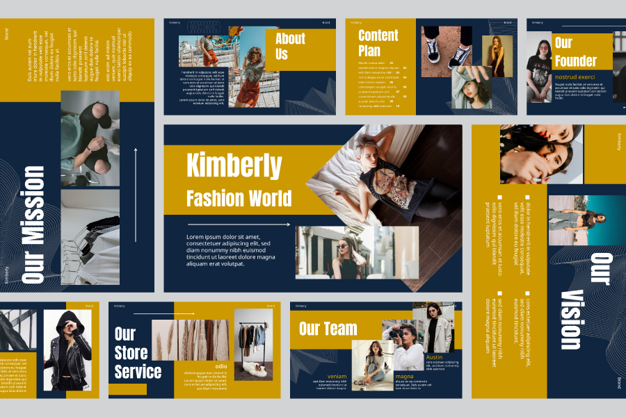 Kimberly - Powerpoint Keynote Template