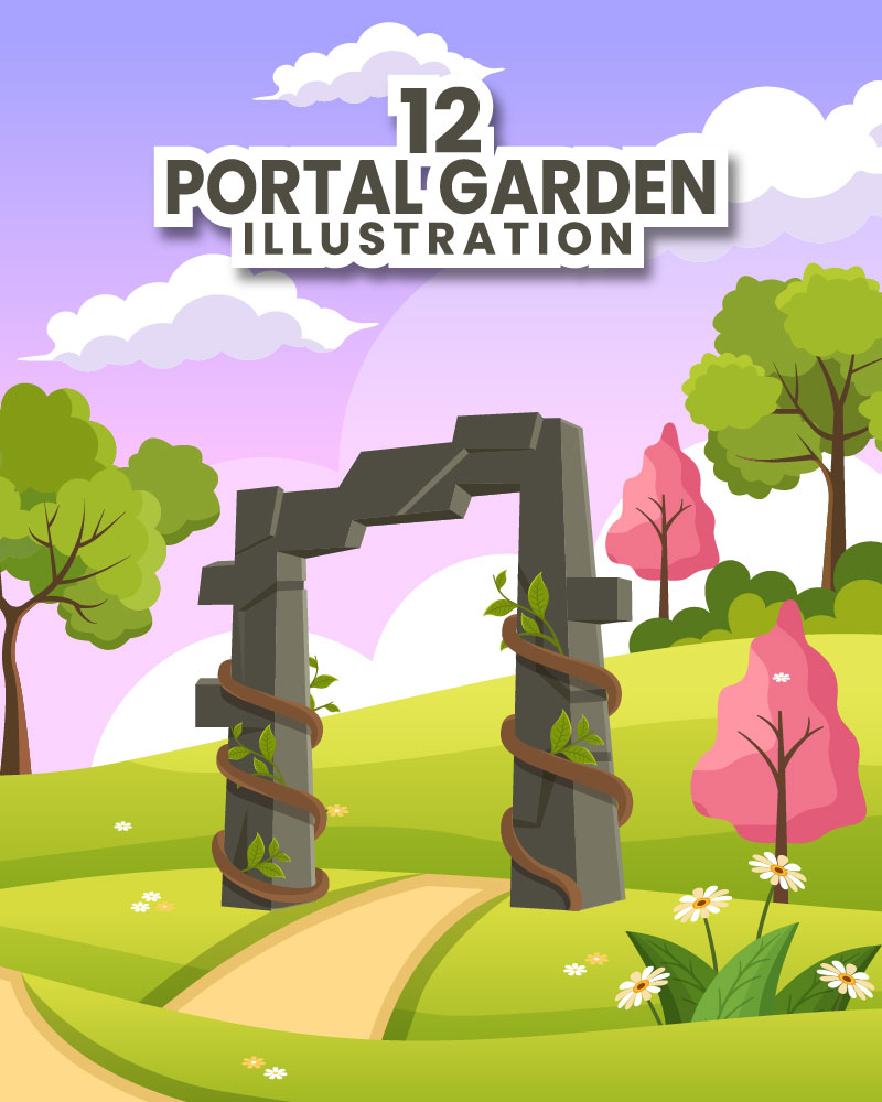 12 Portal Garden Illustration
