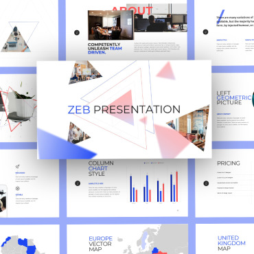 Business Clean Keynote Templates 301001