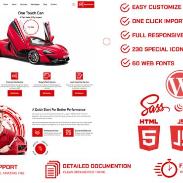 Automobile Automotive WordPress Themes 301037