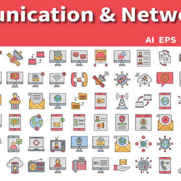 And Network Icon Sets 301052