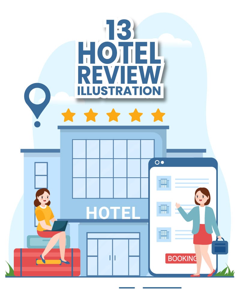 13 Hotel Review Illustration