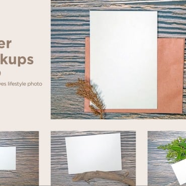 Paper A4 Product Mockups 301171