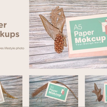 Paper A4 Product Mockups 301182