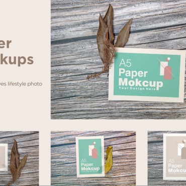 Paper A4 Product Mockups 301184