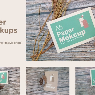 Paper A4 Product Mockups 301187