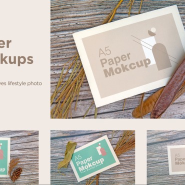 Paper A4 Product Mockups 301188