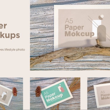 Paper A4 Product Mockups 301189